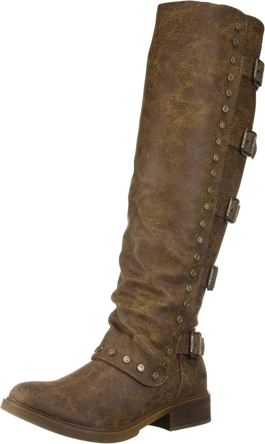 blowfish rider tall boots tobacco rustic