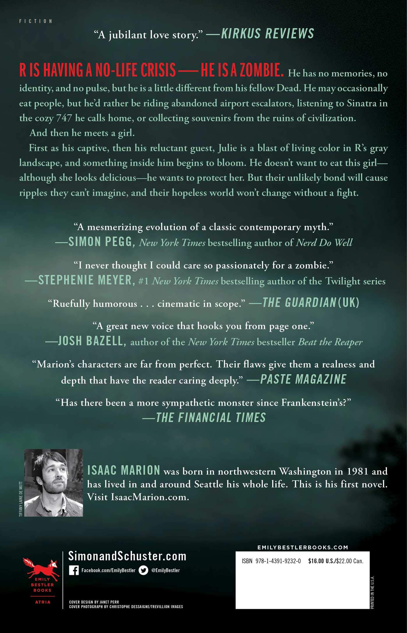 Warm Bodies Book Review / Warm Bodies Book Review He has no name, no