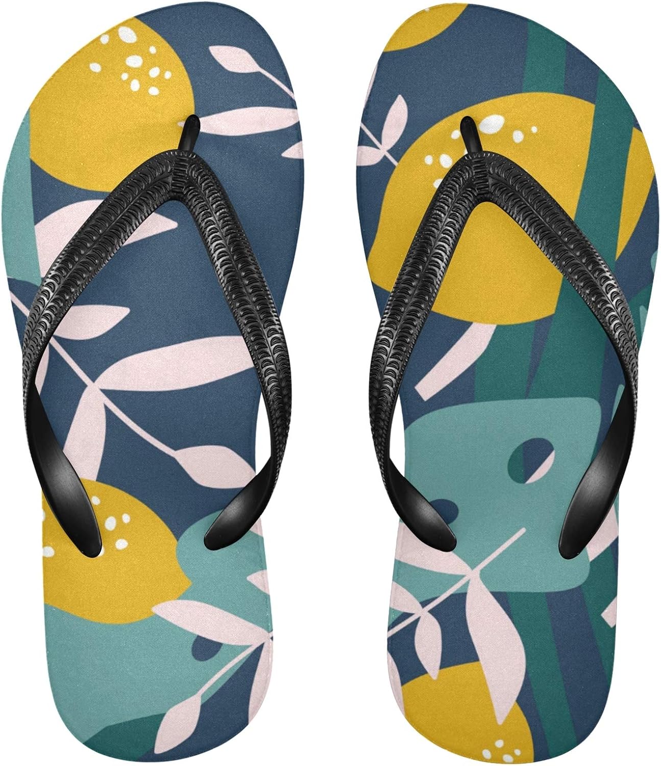 lemon flip flops