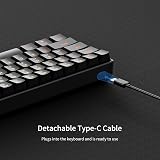 Newmen GM611 60% 61-Key Mechanical Keyboard RGB Backlit Red Switches view 5