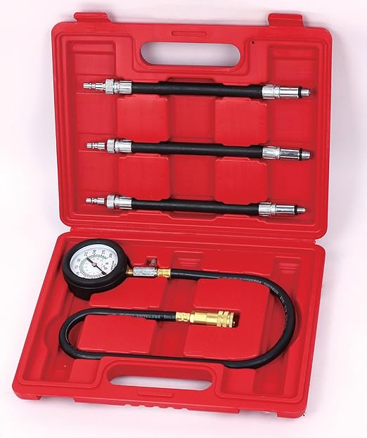 PMD Products Compression Gauge Test Set for Engine Cylinders Diagnostic