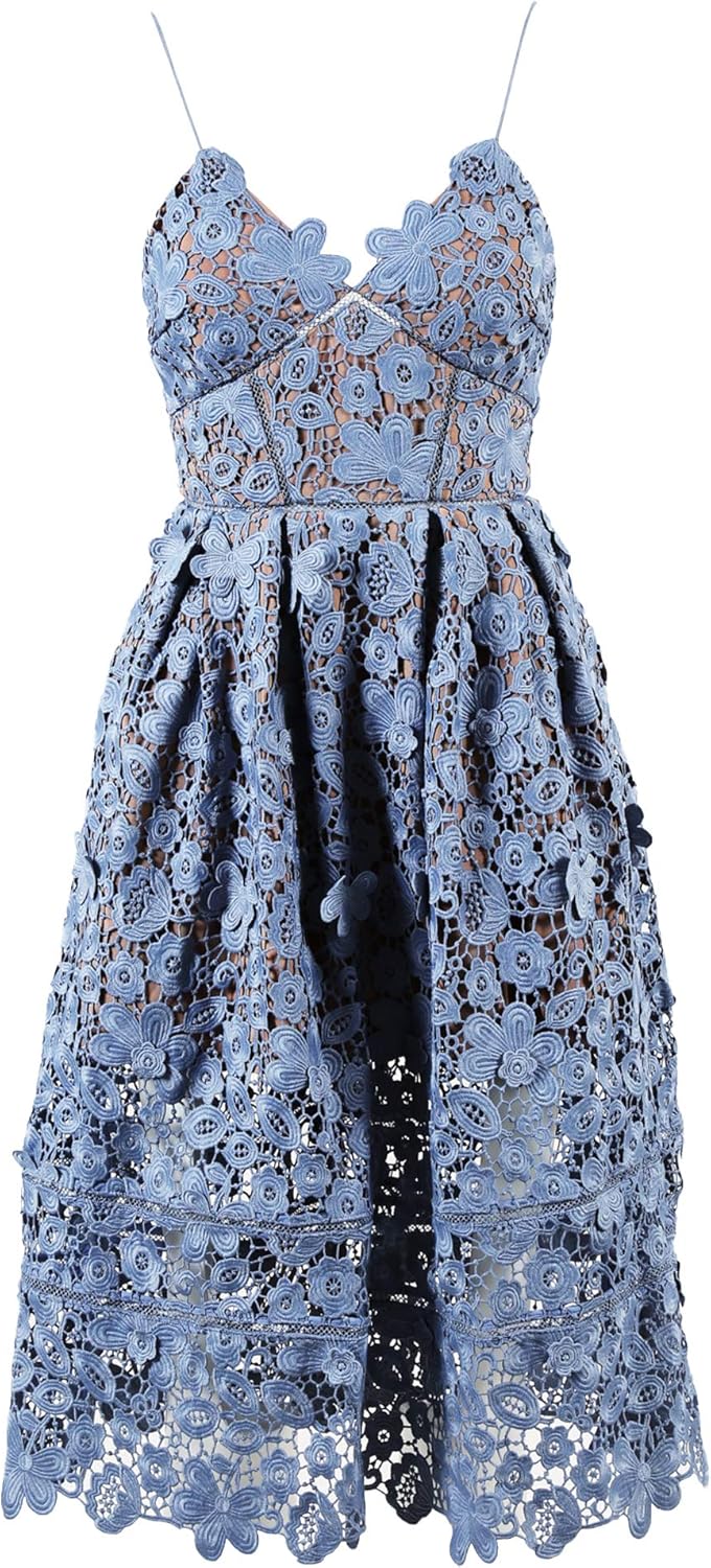 self portrait azaelea midi dress