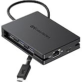 Cable Matters 8-in-1 USB C Hub Dual HDMI, 140W Charging, Gigabit Ethernet | 2x 4K@60Hz HDMI, 10Gbps Data, 2x USB-C and USB-A 3.2, One External Display on macOS