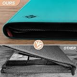 TiopLior Trading Card Binder 432 Pockets 9-Pocket Pages Teal MTG Sports view 8