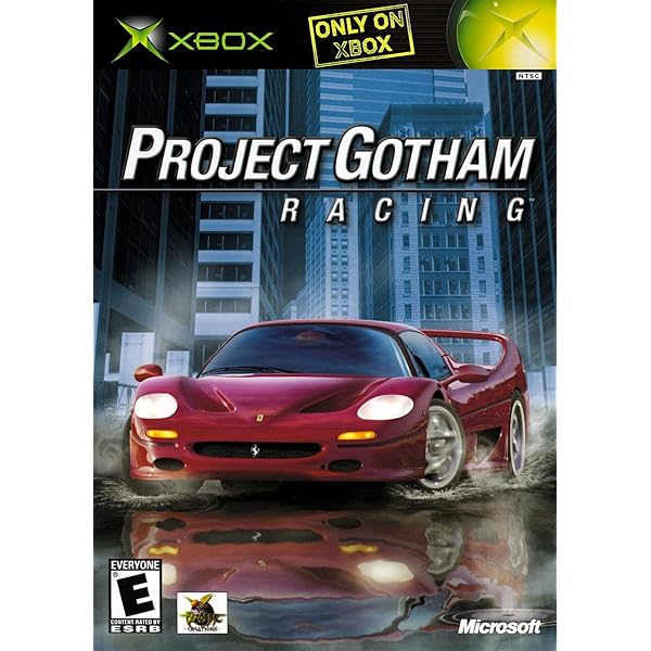 Jeu Vidéo Project Gotham Racing (PGR) - Microsoft Xbox D'origine - Version PAL - Bon état