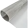 YAGJIA Stainless Steel Mesh Screen, 20Mesh, 15.7"x47.2" (40x120cm), Woven Fine Wire Mesh, Easy to Cut for Air Vent, Cage, Garden, Window Screen and DIY Projects