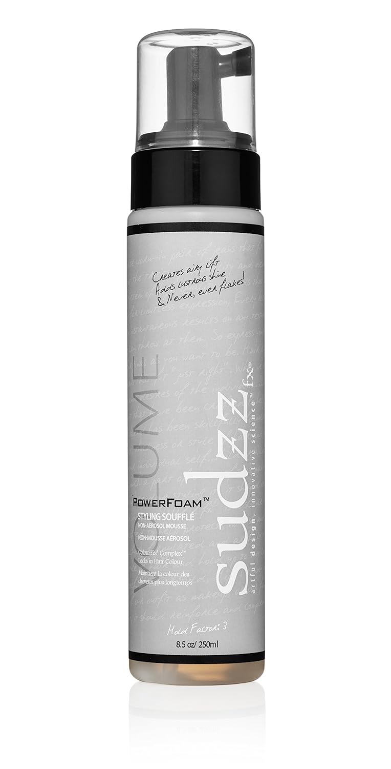 SUDZZFX PowerFoam Styling Soufflé Non-Aerosol Mousse : Beauty