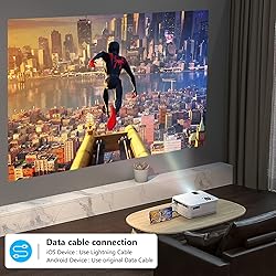 Native 1080P Projector with WiFi and Two-Way