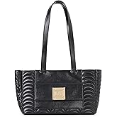 ANN Vegan Leather Shoulder Tote Satchel Purse Designer Bag for Ladies Large Evening Casual Party Work Women Handbag