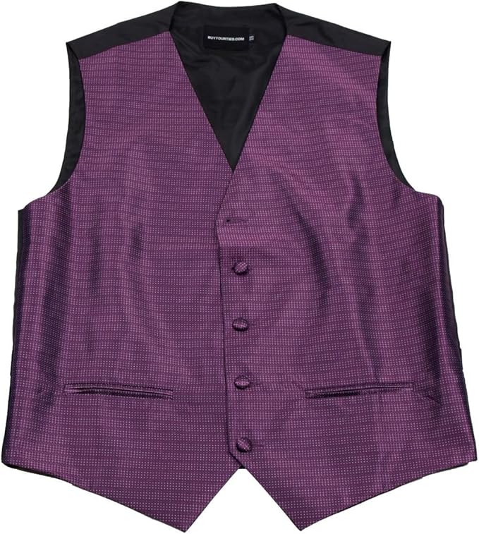 The Perfect Necktie - Chaleco de Esmoquin para Hombre, Color Morado