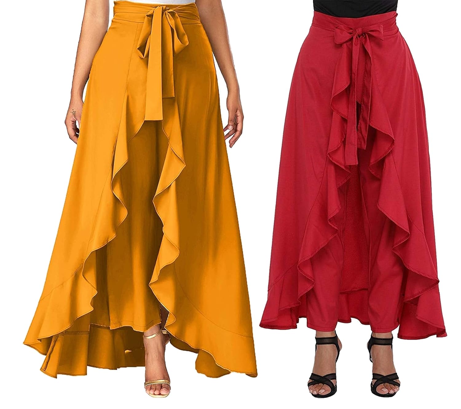 Ruffle skirt plazo Clearance