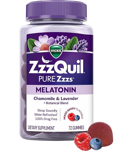 ソトネノキワミ　L Amazon.com: ZzzQuil Pure Zzzs Melatonin Sleep Chamomile Lavender