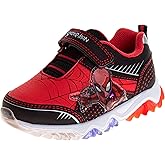 Marvel Comics Character Sneakers Slipon Laceless - The Avengers Spiderman Captain America Hulk Thor Ironman Athletic Shoes (Sizes: 6-10 Toddler / 11-12 Little Kid)