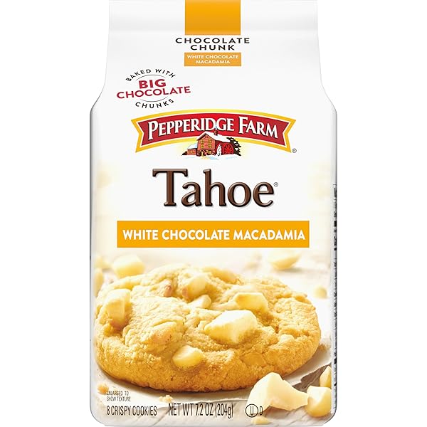 PEPPERIDGE FARM TAHOE CRISPY WHITE CHOCOLATE MACADAMIA NUT...