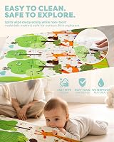 kidoola Reversible Large Baby Play Mat 200x80 cm Thick Floor Mat view 7