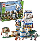 LEGO Minecraft The Llama Village Farm House Toy Building Set 21188, Minecraft Gift Idea for Kids, Boys, Girls Age 9+ Years Old, Create a Minecraft Village with 6 Customizable Buildings and Minifigures