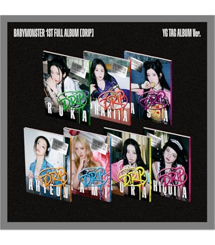 Amazon.com : BABYMONSTER DRIP 1st Full Album with Tracking Sealed