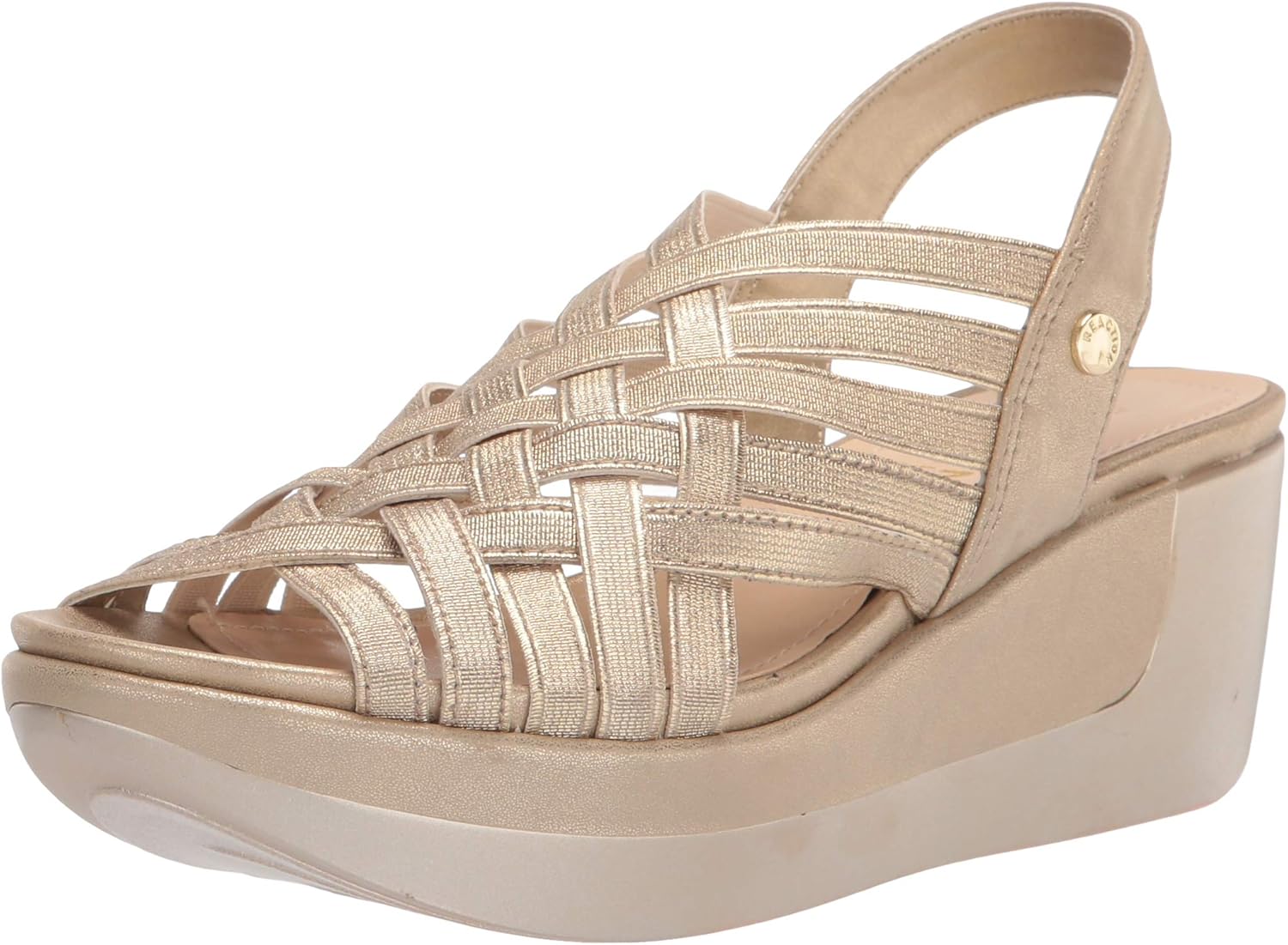 Cole REACTION Women's Pepea Weave Wedge Sandal Amazon.ca