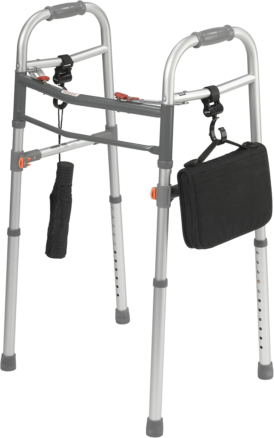 Drive Medical Walker Rollator Accessory Hooks, Black: Health & Personal Care