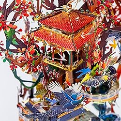 MU 3D Puzzles Birds' Praise to The Phoenix Metal
