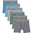 Hanes Boys' Originals Boxer Briefs, Tween Boy Underwear, Cotton Stretch, 6-Pack
