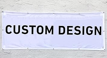 Amazon Com Custom Fabric Banner With Grommets 36 X 96