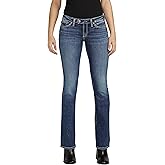 Silver Jeans Co. Women's, Tuesday Low Rise Slim Bootcut Jeans