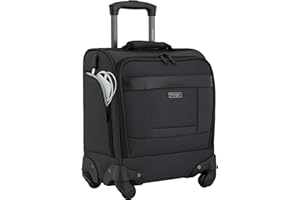Wrangler 17" Underseat Spinner Carry-On Luggage, Charcoal