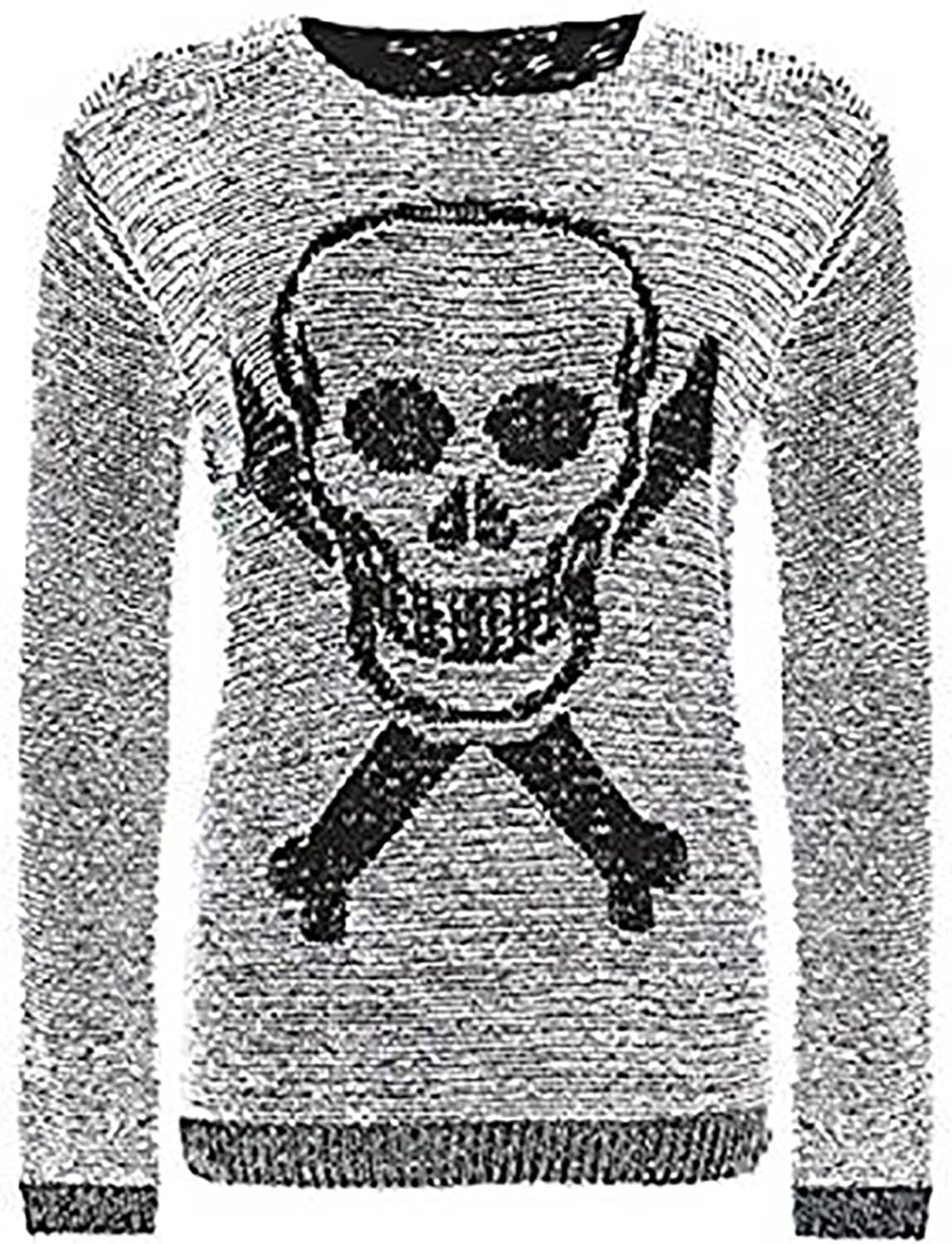 zara skull jumper