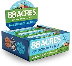 88 Acres Chocolate Sea Salt Seed Bar 9 Count, 1.6 OZ