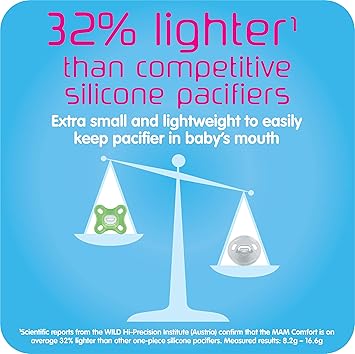 mam one piece pacifier