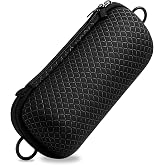 Ekoomar Flip 7 Portable Speaker Travel Case - Compatible with JBL Flip 7 - Protective Hard Shell Case with Shoulder Strap | Carabiner &amp; Hand Strap - Waterproof Cover Carrying Bag for Bluetooth Speaker