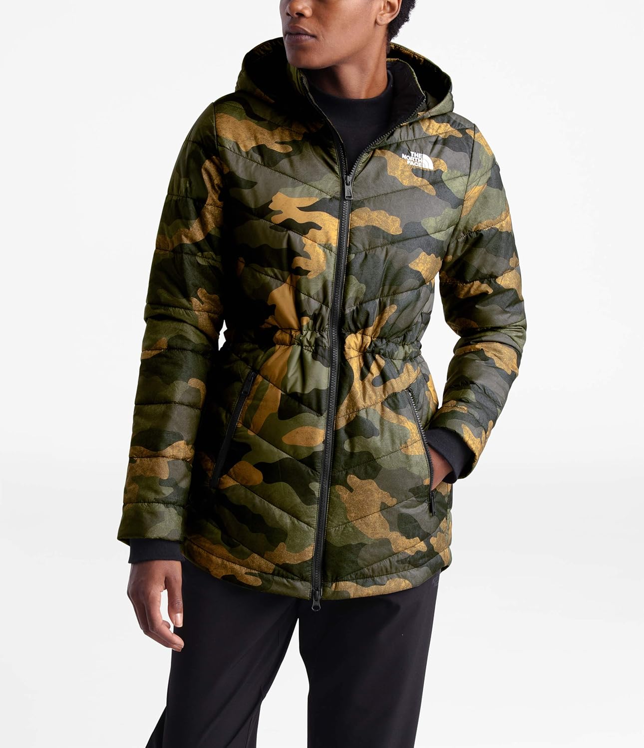 north face tamburello quilted hooded parka