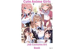 Cute Anime Girls Vol.7: Job Costume Art Book (AI Kawai Encyclopedia)