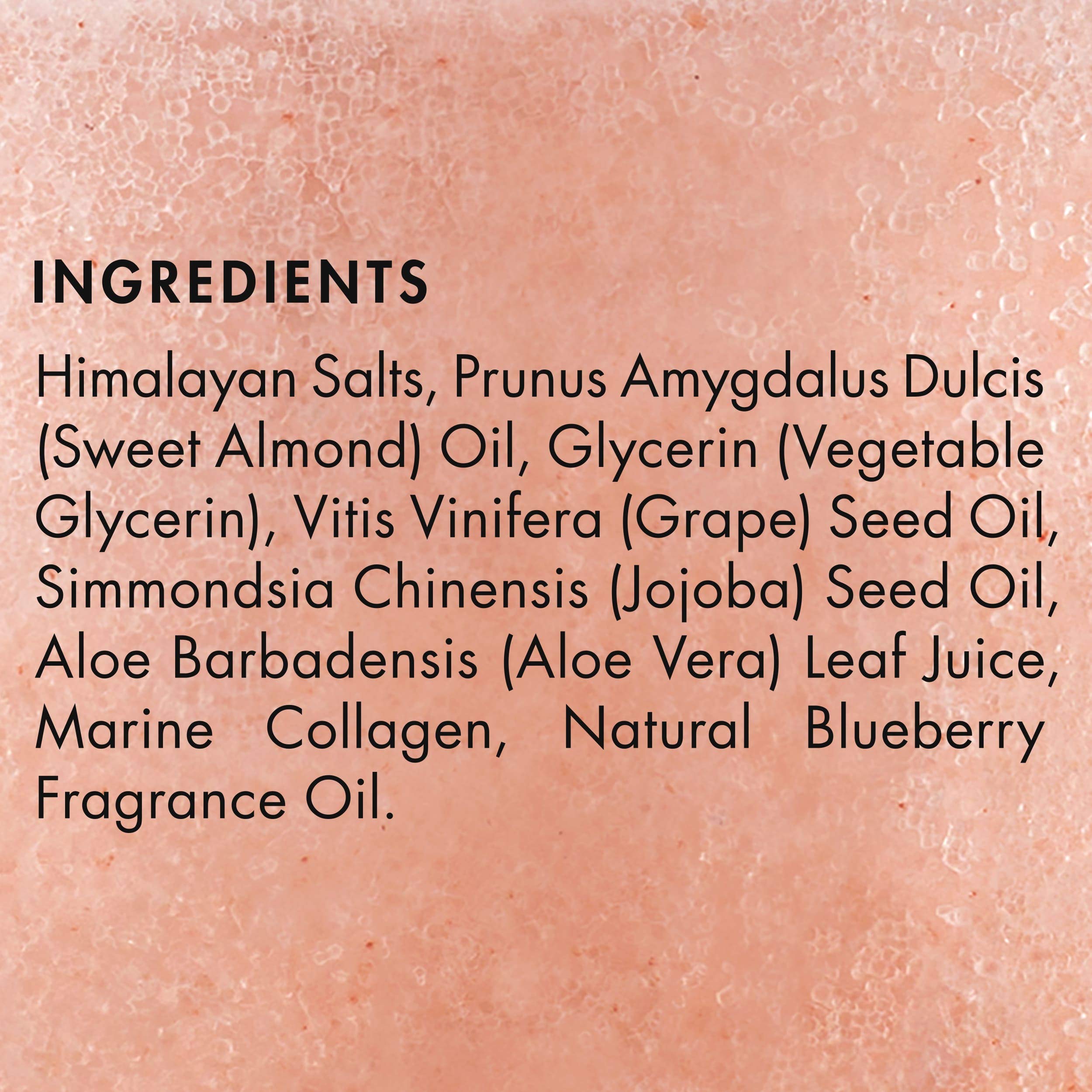 MAJESTIC PURE Himalayan Pink Salt Body Scrub with Collagen and Sweet Almond Oil | Exfoliating Body Scrub for Skin Care, Stretch Marks, Acne, Cellulite | Body Scrub Exfoliator |10 oz - Image 6