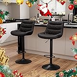 Kidol & Shellder Bar Stools Set of 2 Swivel