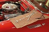 Gunson 77166 Waxed Canvas Tool Roll 14 Pockets for Classic Car Mechanics Storage view 5