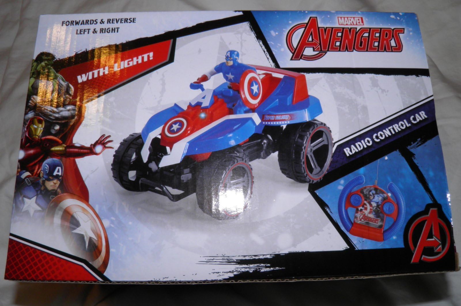 Avengers CAPTAIN AMERICA Radio Control (RC) Quad ATV