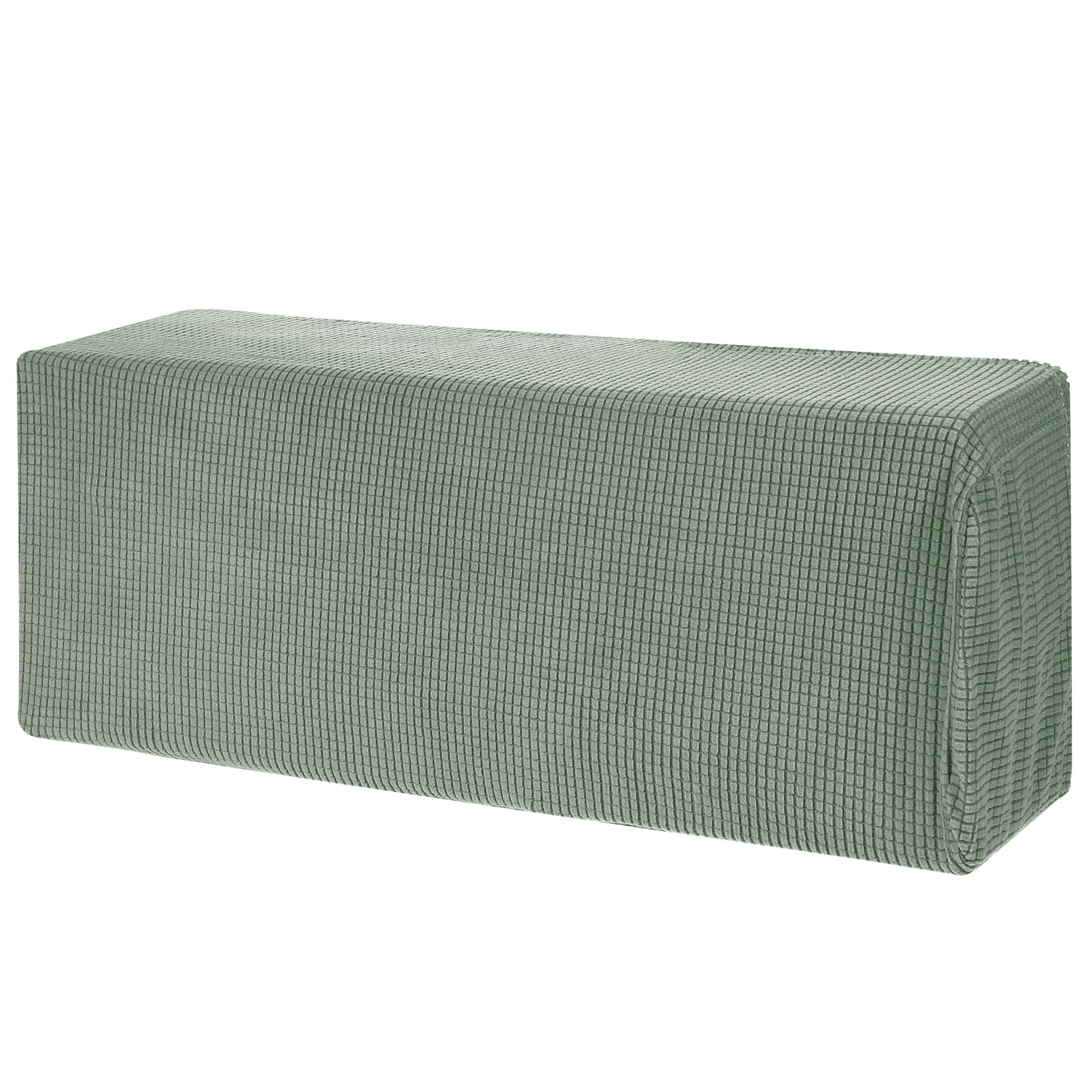 PATIKIL Air Conditioner Cover 35-37 Inch Knitted Elastic Cloth Dustproof for Wall-Mounted Units Split Indoor AC Covers, Green