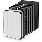 3500 Replacement Filter Compatible with Air Doctor AD3000, AD3500, and AD3500i Air Purifiers – 2 Premium Filters, 4 Carbon Filters, and 8 PreFilters – Compare to Part# ADF3001 ADF3002 ADF3003 ADF3010