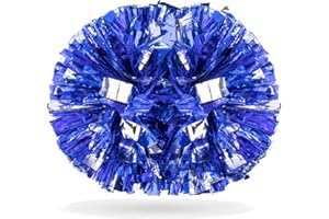 AOPANDA Cheerleading Pom Poms with Baton Handle for Team Spirit Sports Dance Cheering Kids Adults