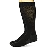 Carolina Ultimate Men's Non-Binding Merino Wool Blend Crew Socks 2 Pair Pack