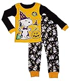 Peanuts Snoopy Little Boys Toddler Halloween Pajama