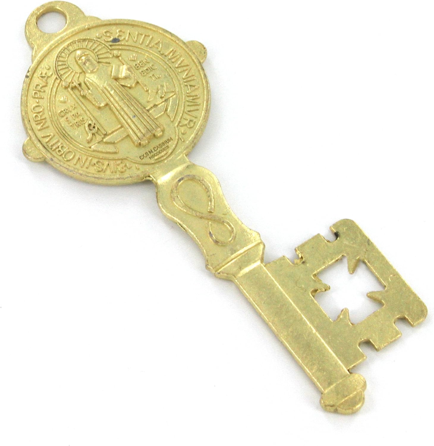 Saint Benedict (San Benito) Home Blessing Medal in Key