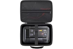 Baval Case Compatible with NOCO Boost+Air AX65 2000A Jump Starter with Air Compressor Tire Inflator(Black Case)