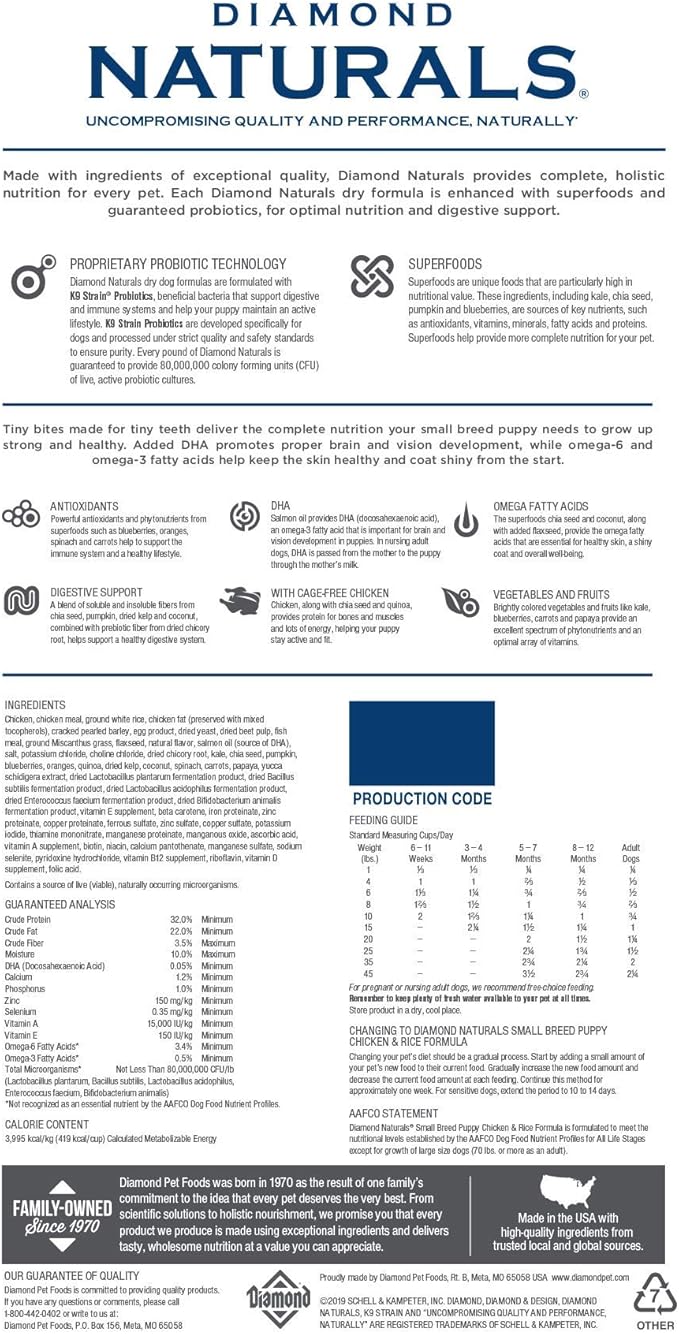 amazon diamond puppy food