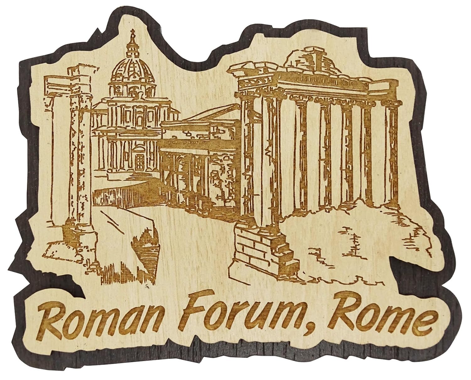 Printtoo - Imán para Nevera (Madera), diseño con Texto en inglés ...