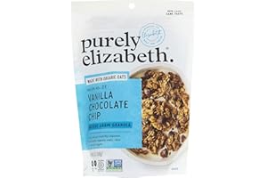 PURELY ELIZABETH. Purely Elizabeth Granola Vanilla Choc Chip 12 OZ