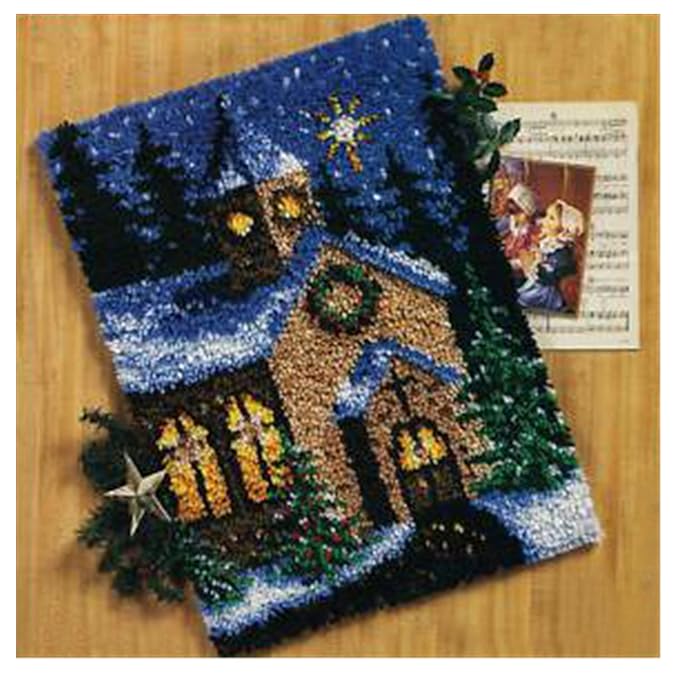 Beyond Your Thoughts DIY Latch Hook Kit Rug Making Crafts for Kids