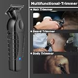 Kemei 2299 Professional Hair Trimmer Zero Gap T Blade Men Gift Kit view 6